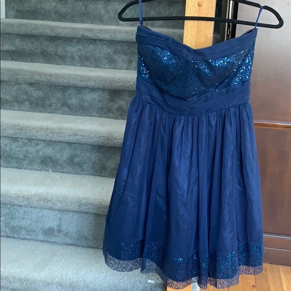 Delia’s Navy Blue Homecoming Dress - Picture 2 of 4